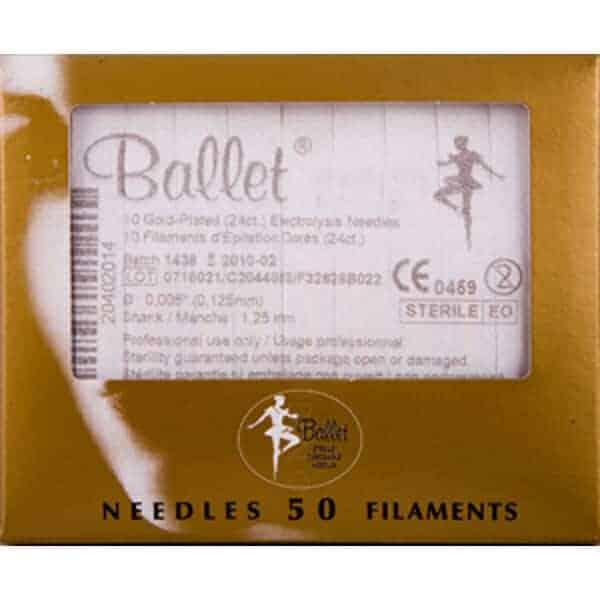Ballet Gold Tipped Needles 50pk