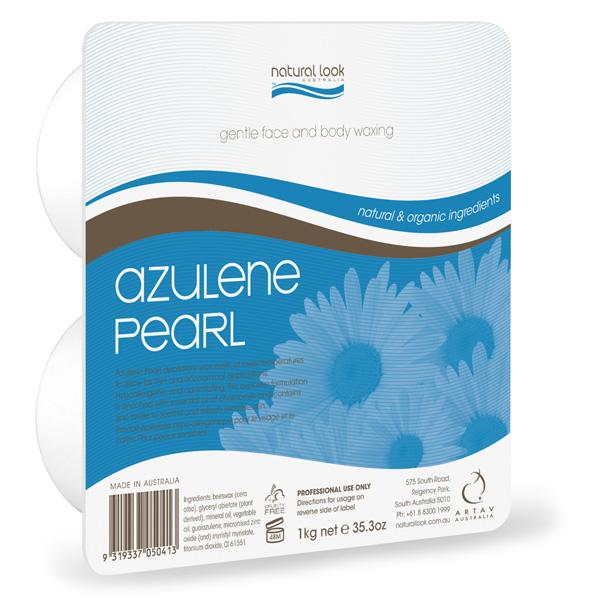 Natural Look Azulene Pearl Hot Wax 1kg