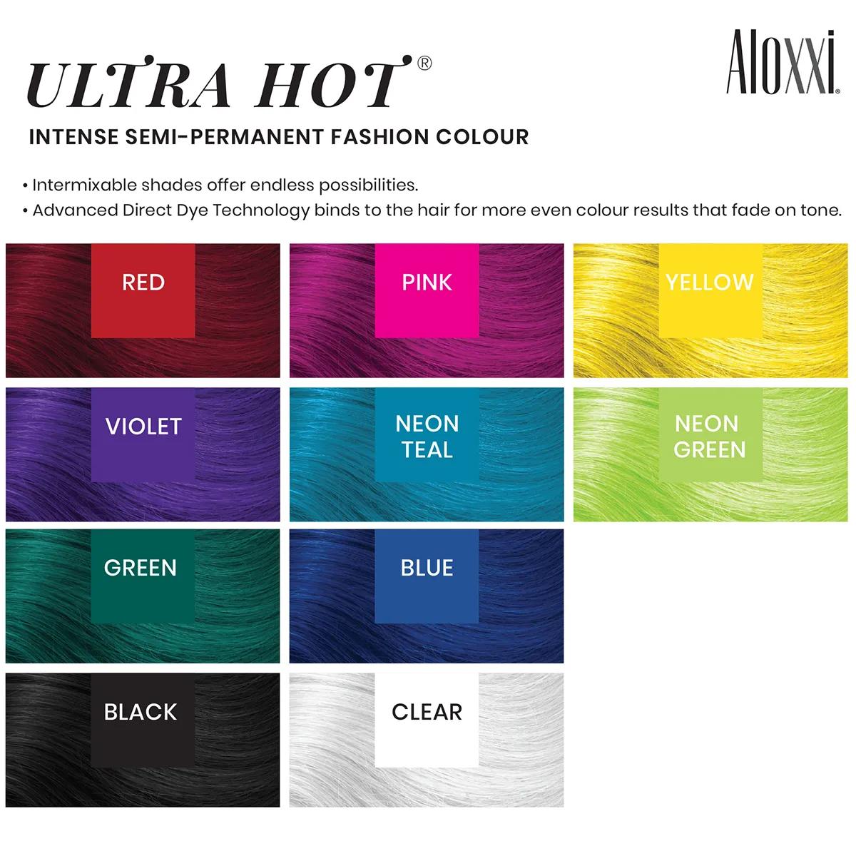 Aloxxi Ultra Hot Semi-Permanent Colour