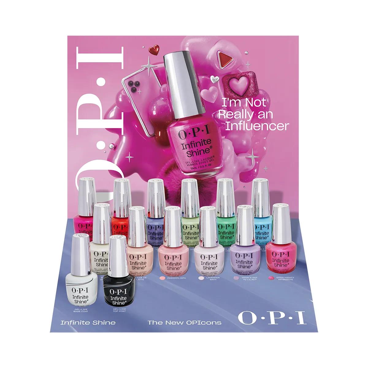 OPI Infinite Shine The New OPIcons Collection Display 14pc