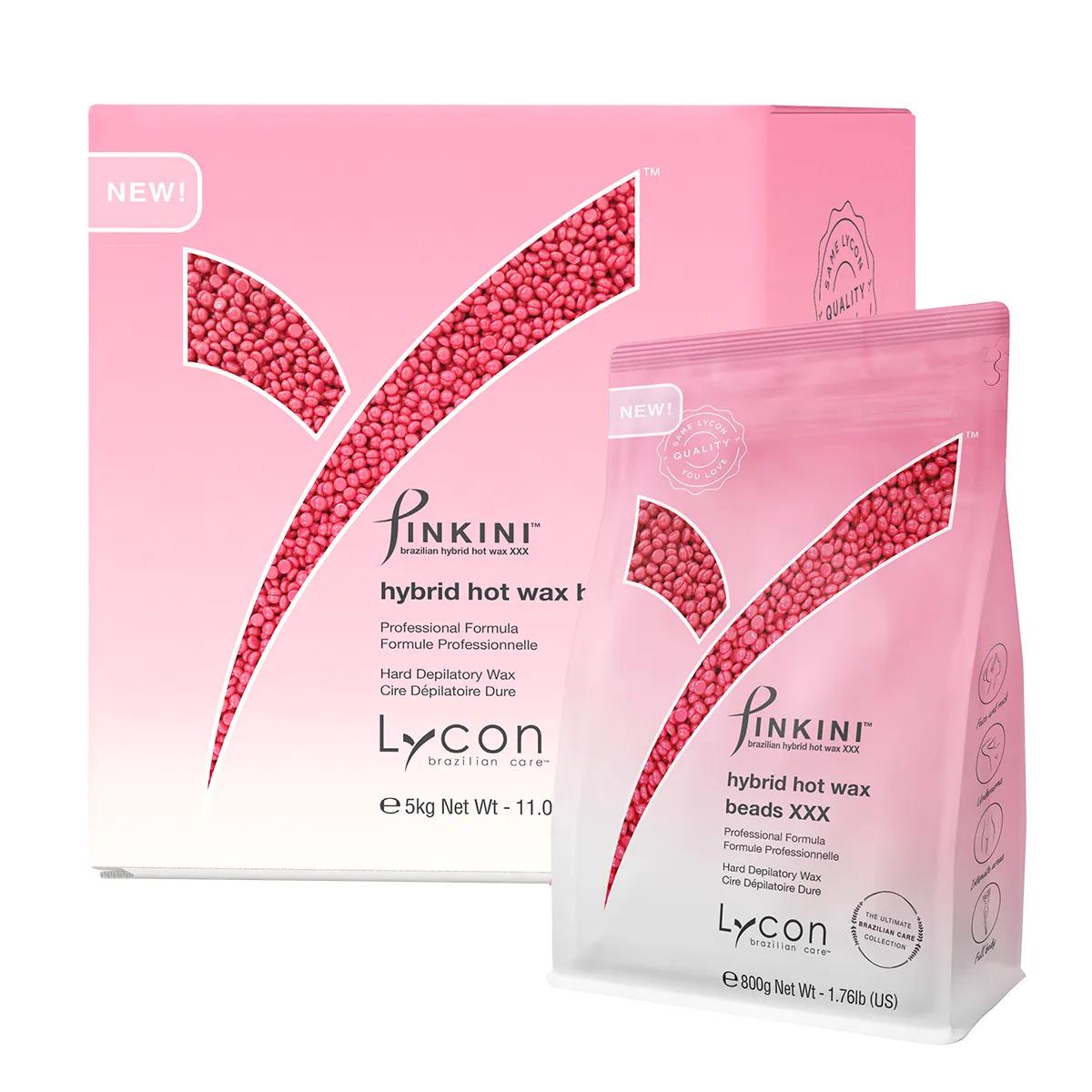 Lycon Pinkini Brazilian Hybrid Hot Wax Beads Group
