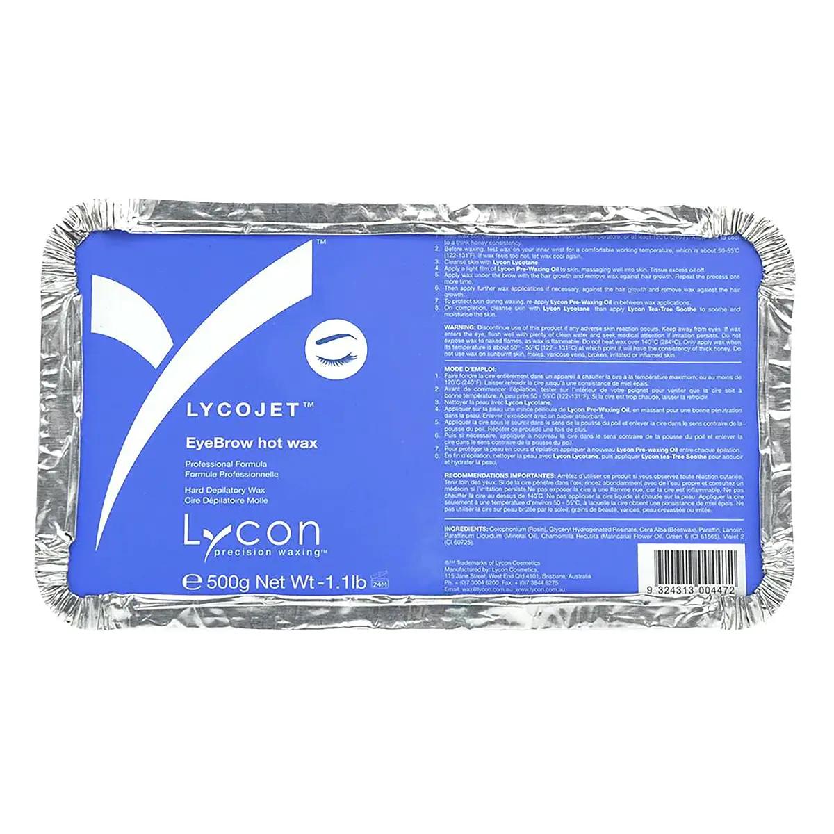 Lycon Lycojet Eyebrow Hot Wax 500gm
