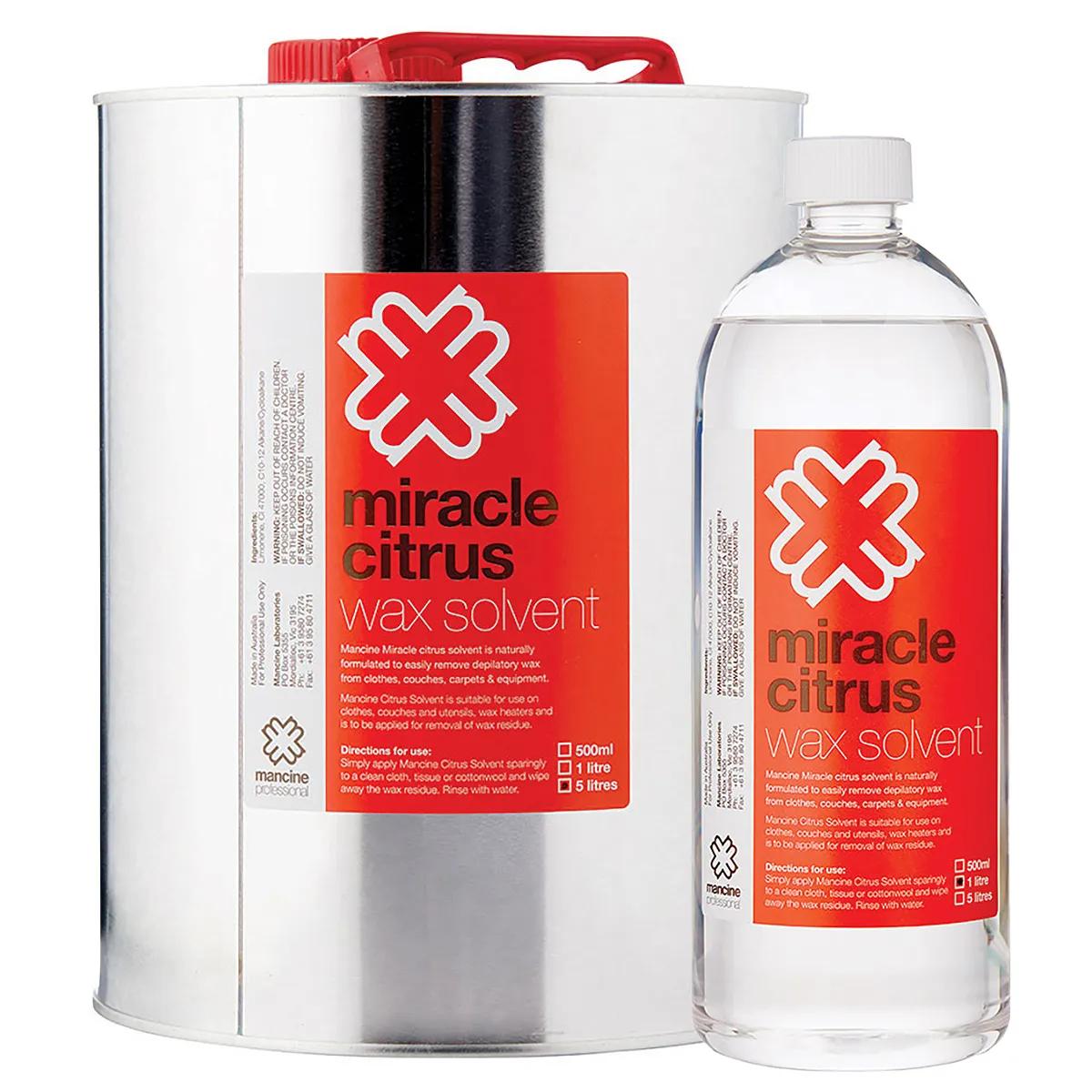 Mancine Miracle Citrus Wax Solvent