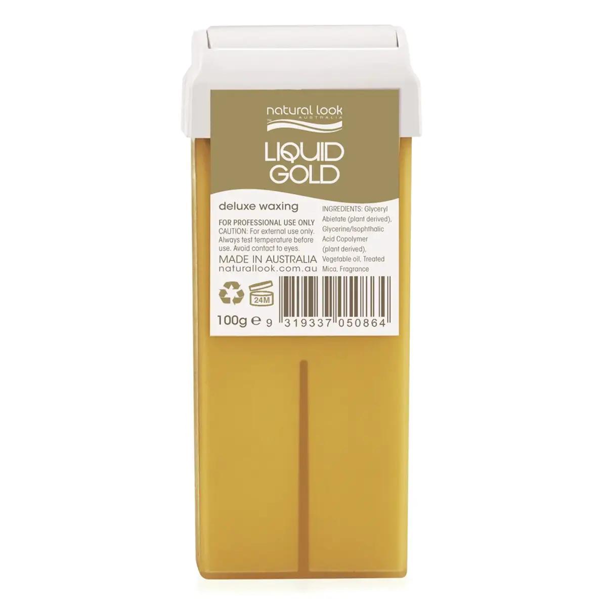 Natural Look Liquid Gold Cartridge Wax 100gm