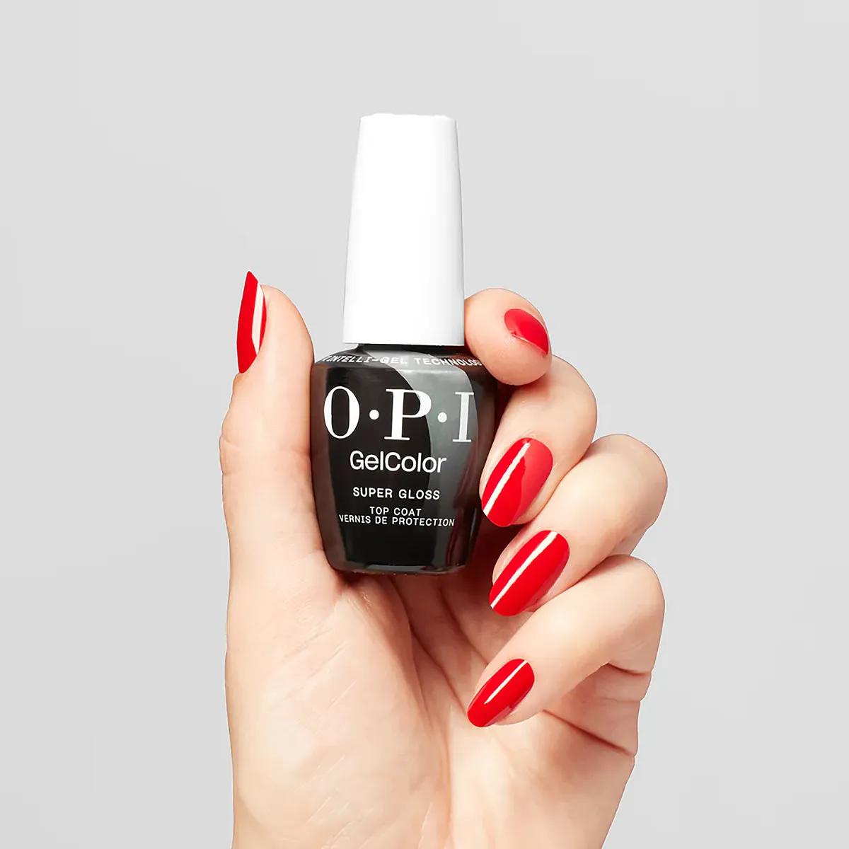 OPI Gelcolor Super Gloss Top Coat Glamour