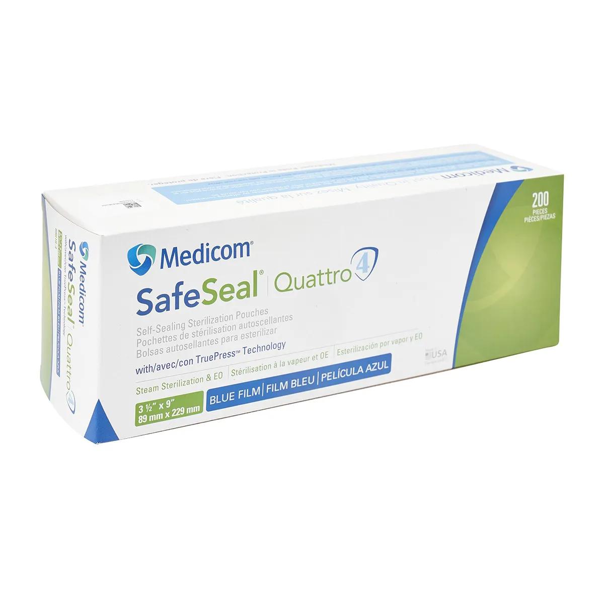 Medicom SafeSeal Sterilisation Pouches 89mm x 229mm