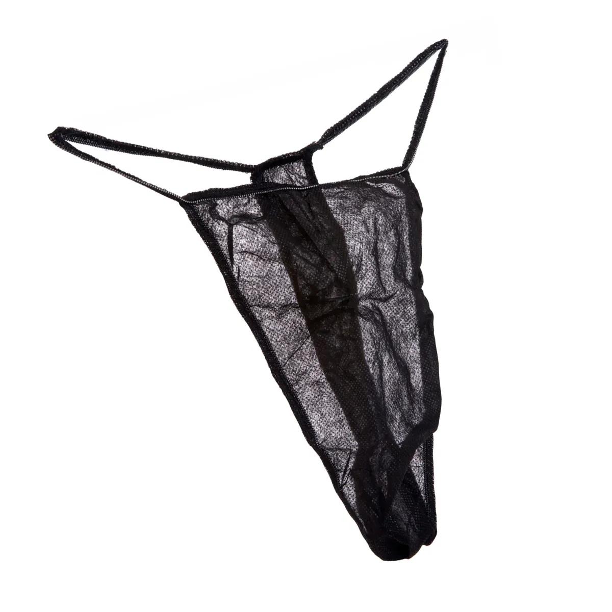 Salon & Spa Blackcat G-string with elastic