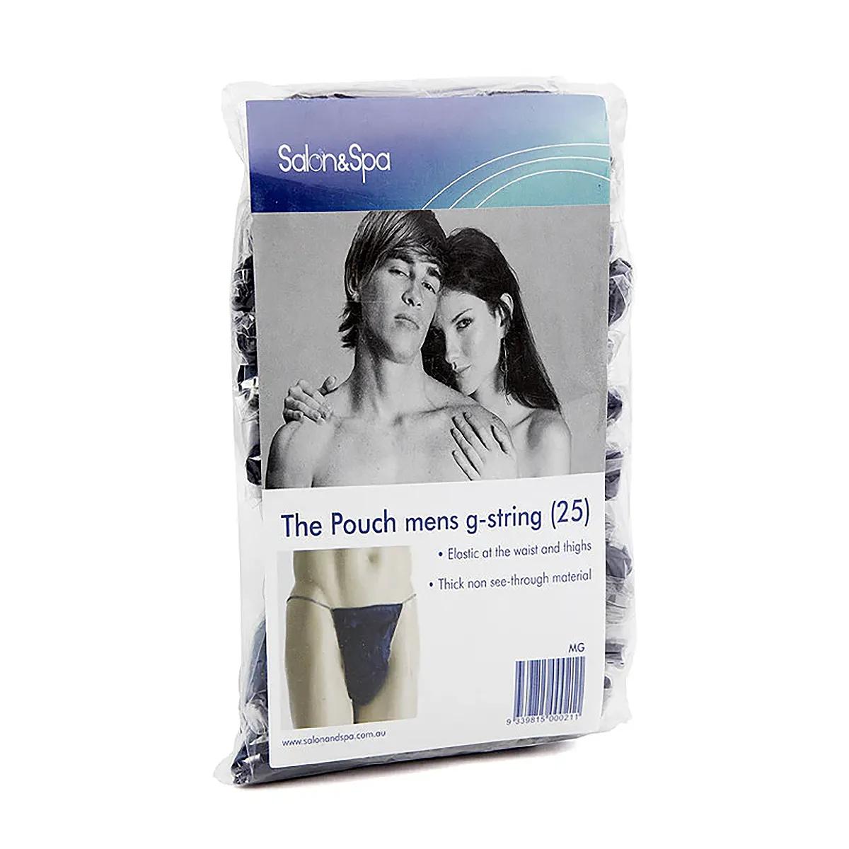 Salon & Spa Disposable Men G-String 25pk