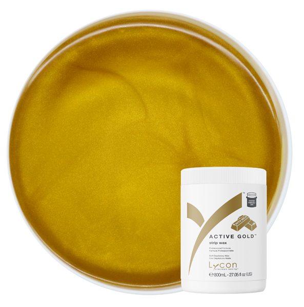Lycon Active Gold Strip Wax 800ml