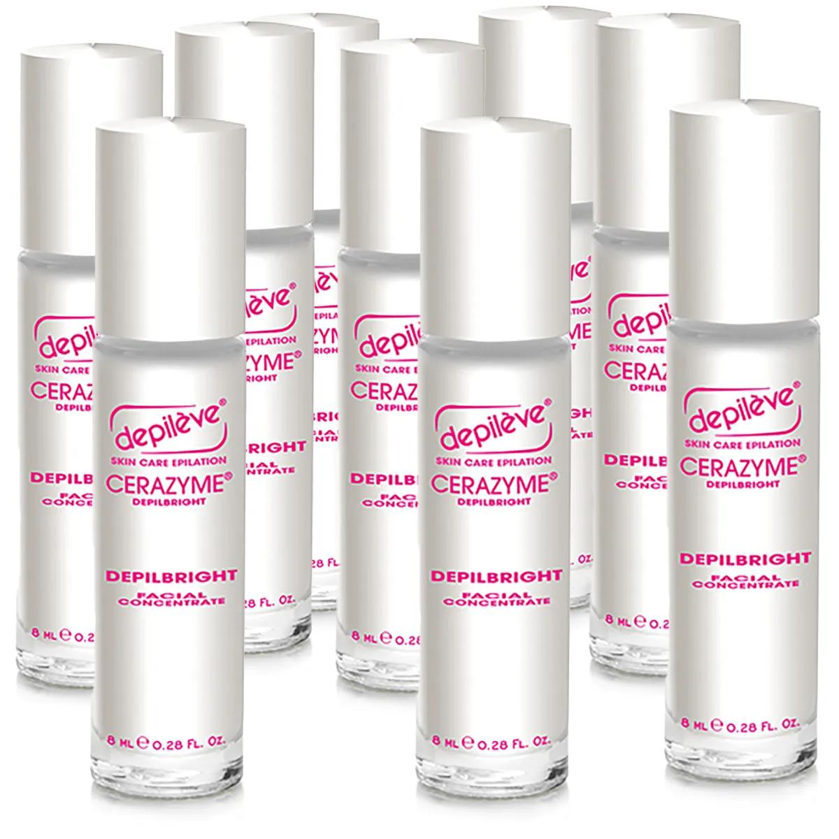 Depileve Depilbright Facial & Intimate Serum Roll On 9x8ml