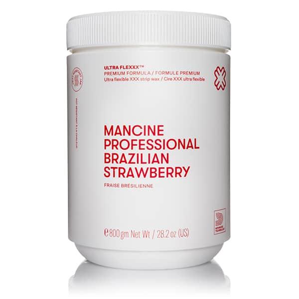 Mancine Ultra FleXXX Brazilian Strawberry Strip Wax 800gm