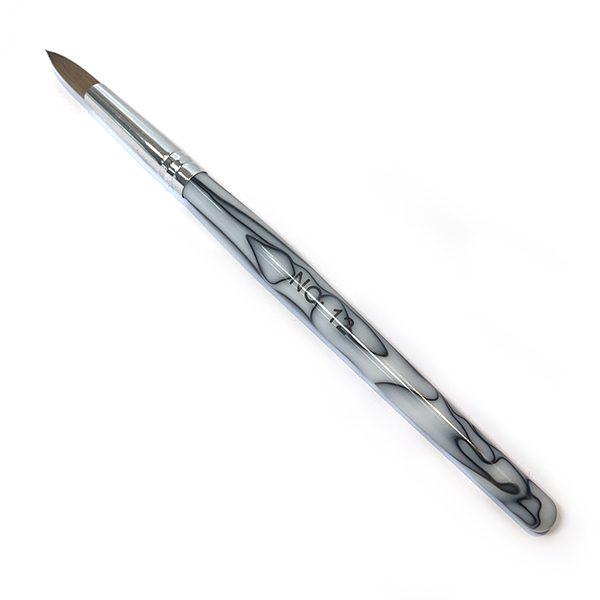 Brush Kolinsky Sable #12R Marble Handle