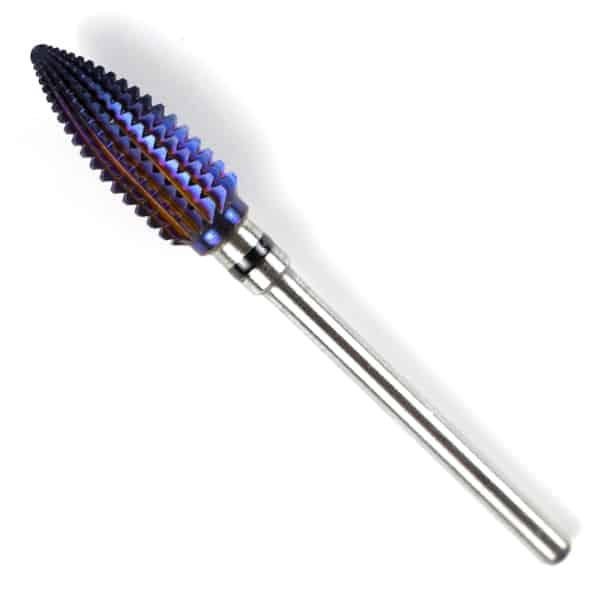 Carbide Drill Bits Oval Tip Blue M
