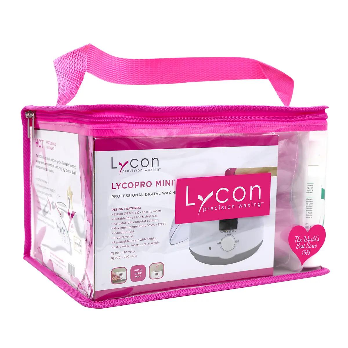 Lycon Hot Professional Waxing Kit_Bag