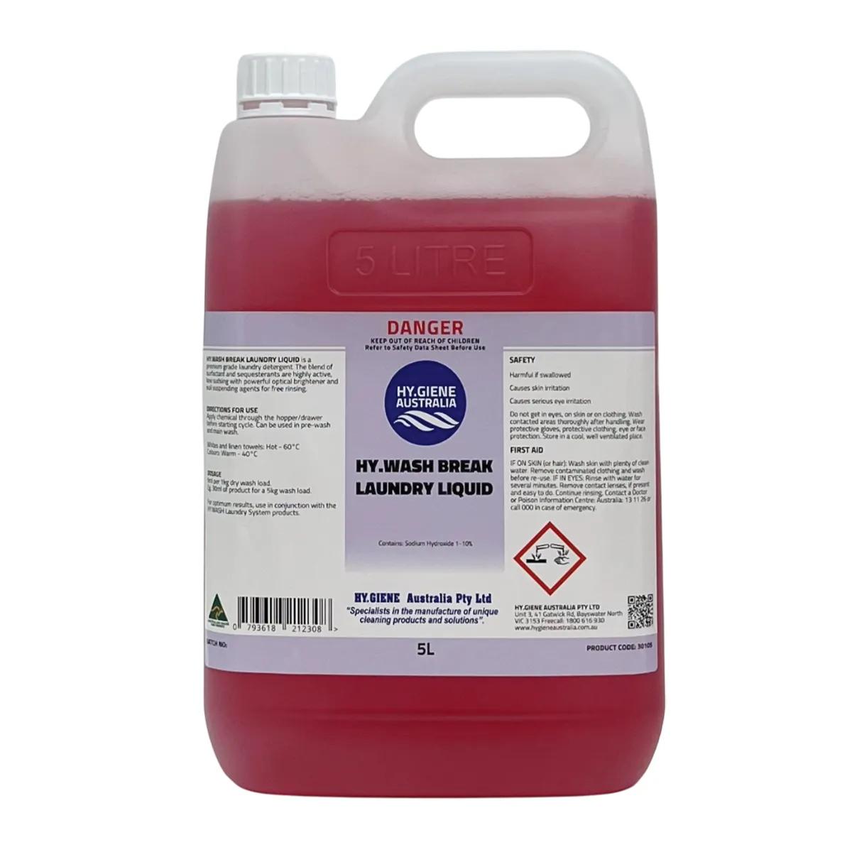 Hy.Wash Break Laundry Liquid 5L
