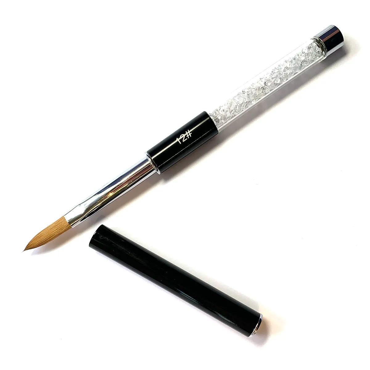 Cats Tongue Acrylic Nail Brush Sable #12