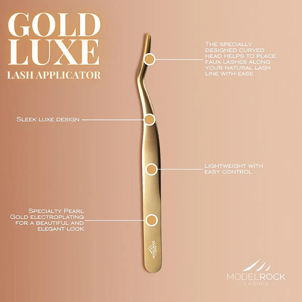 Modelrock Gold Luxe False Eyelash Applicator