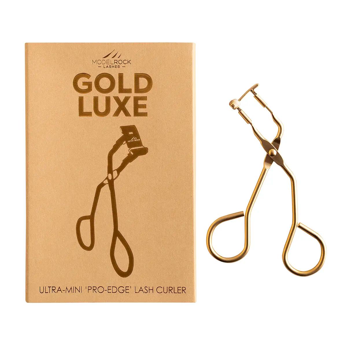 Modelrock Gold Luxe Pro Edge 'Ultra-Mini' Lash Curler