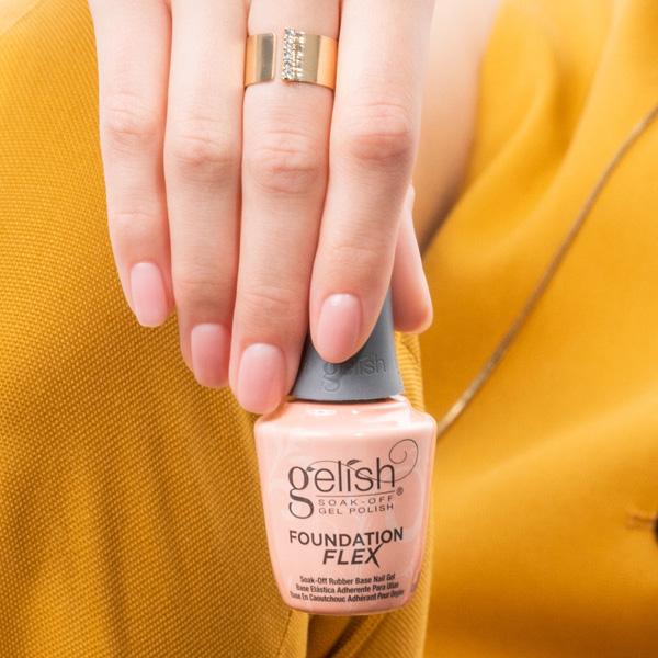 Gelish Foundation Flex Soak-Off Rubber Base Nail Gel 15ml