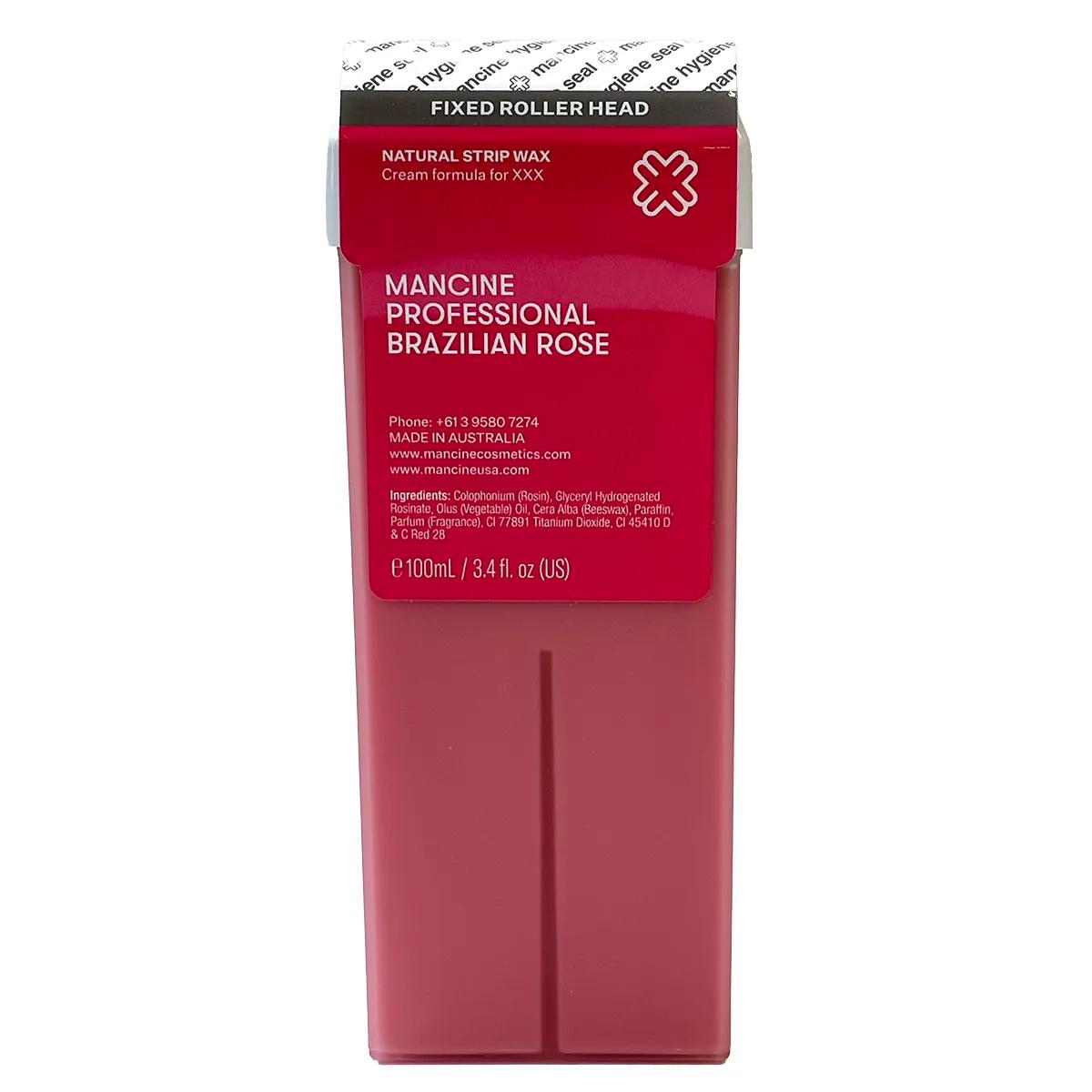 Mancine Brazilian Rose Wax Cartridge 100ml