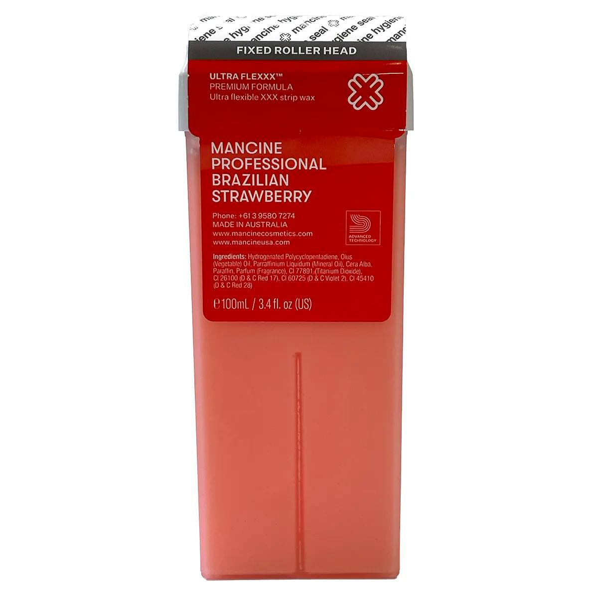 Mancine Ultra Flexxx Brazilian Strawberry Wax Cartridge 100ml