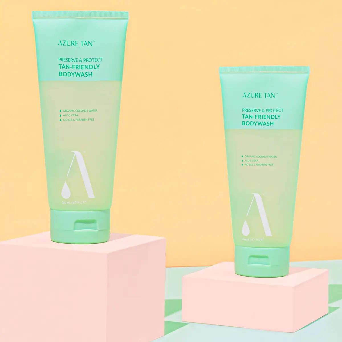 Azure Tan Preserve & Protect Tan-Friendly Bodywash 200ml