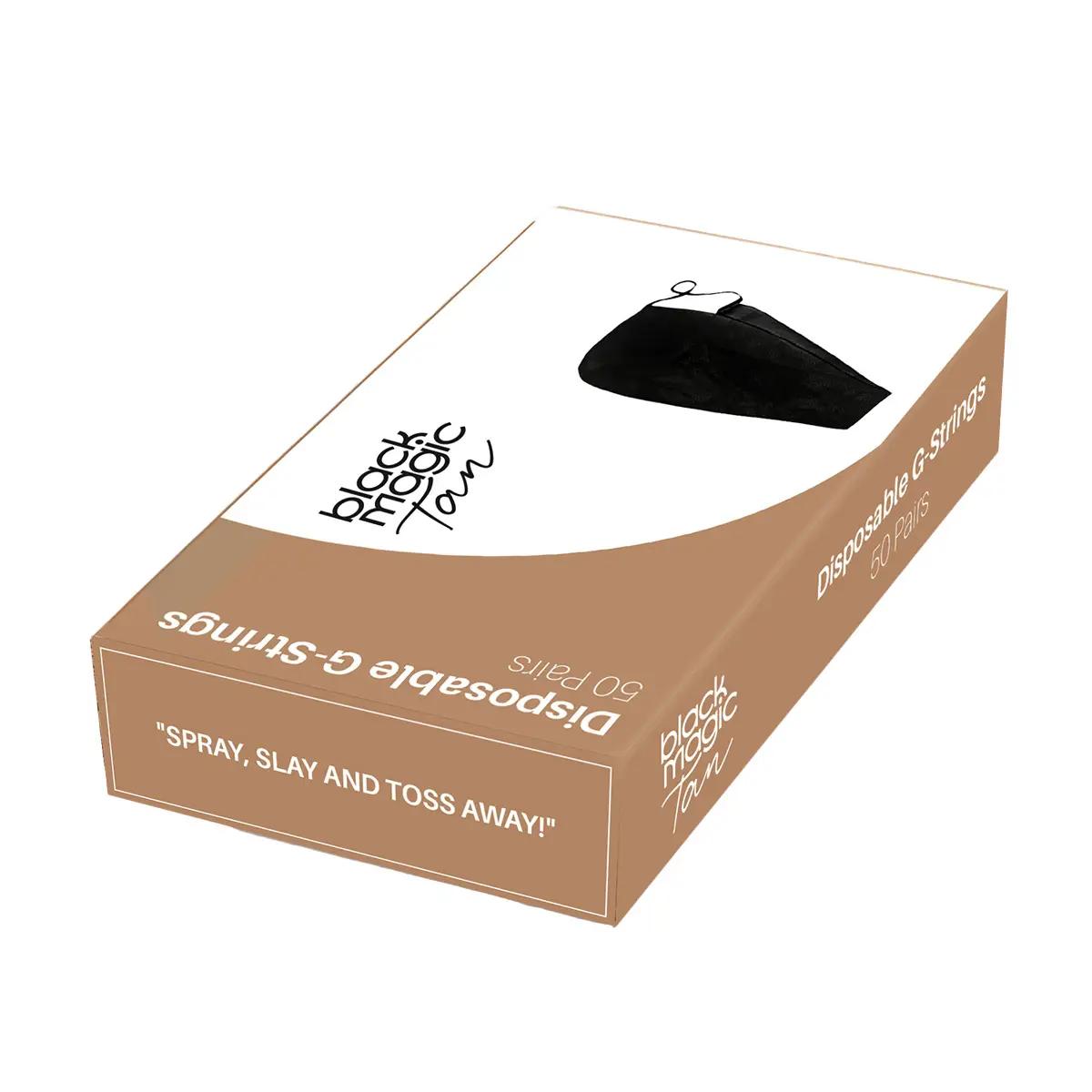 Black Magic Disposable G Strings Black