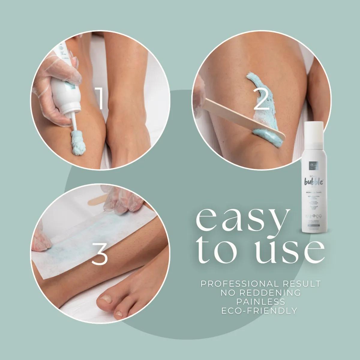 BUBBLE WAX Ease of use
