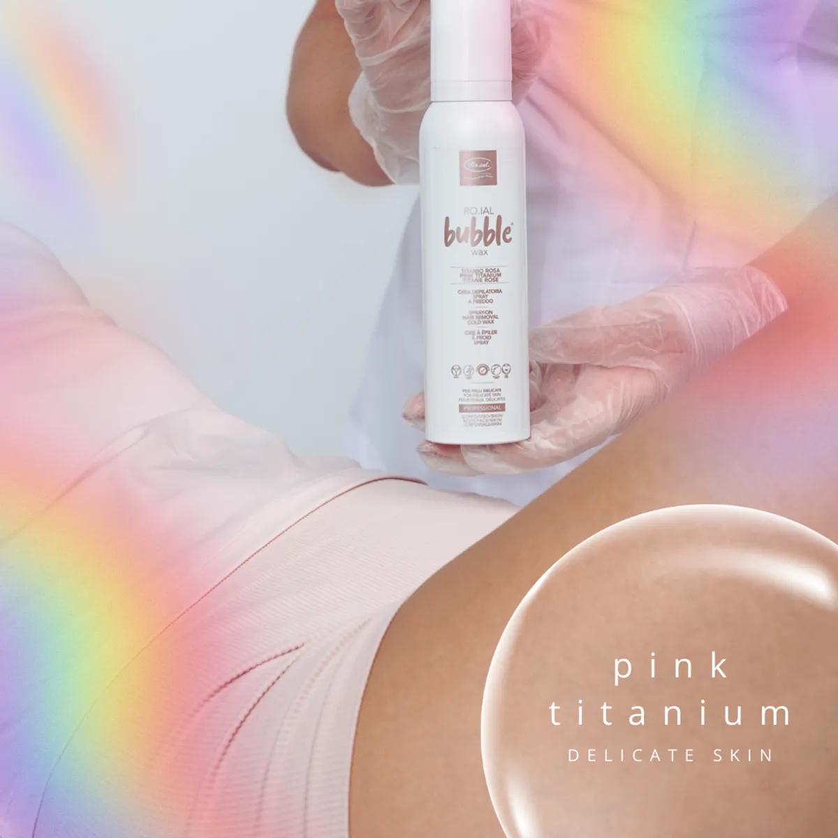 Ro.ial Professional Cold Bubble Wax 150ml Rose