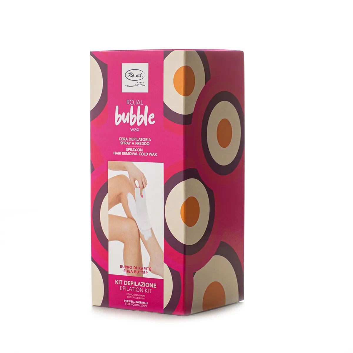 Ro.ial Spray-On Cold Wax Kit Bubble Wax Shea Butter Box