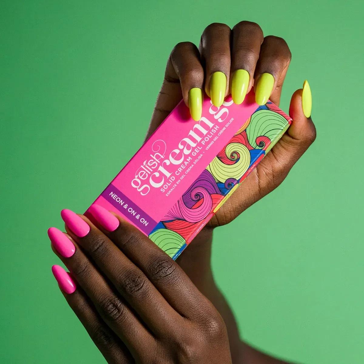 Gelish Cream Gel Neon & On & On 6pc Palette