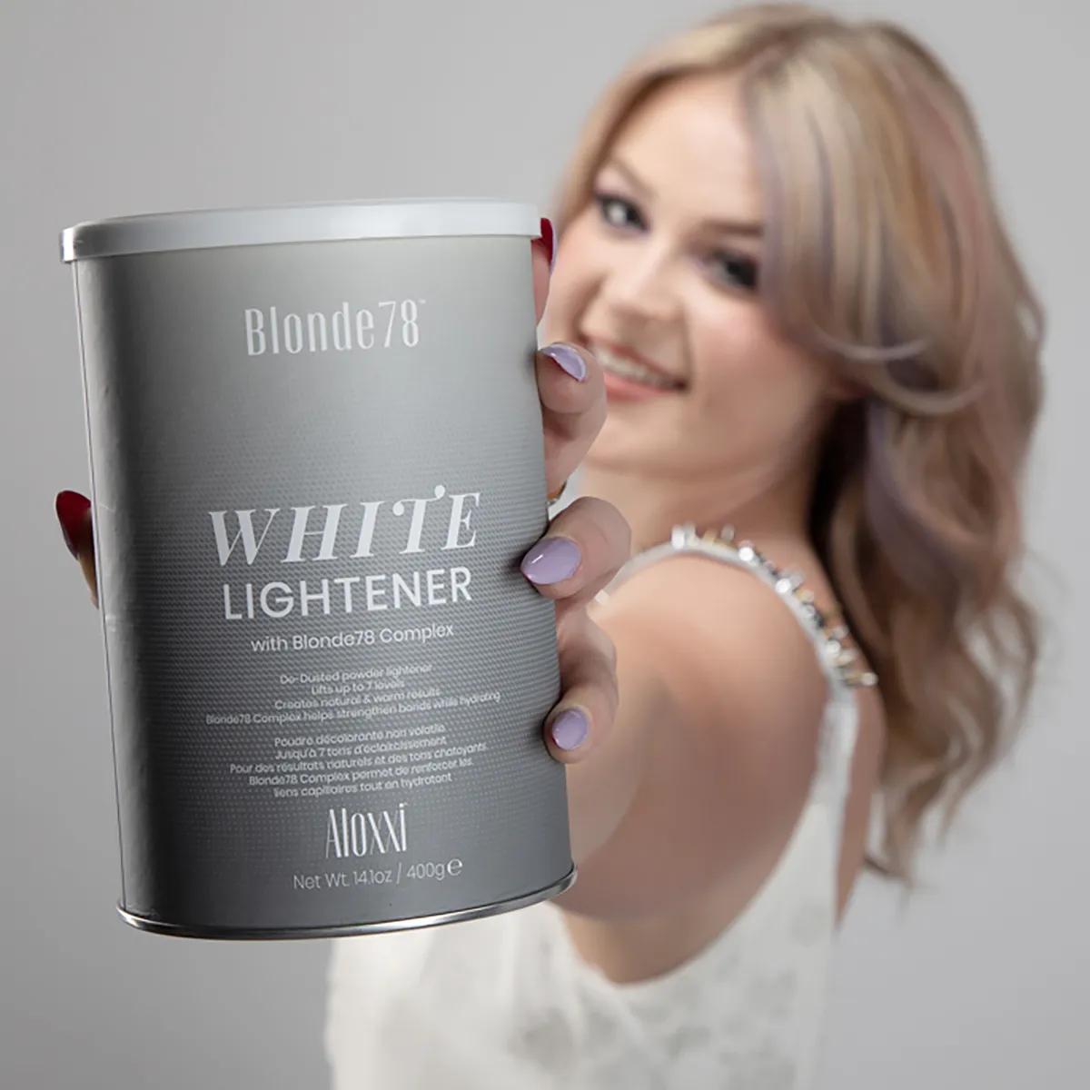 Aloxxi Blonde78 White Lightener 400ml