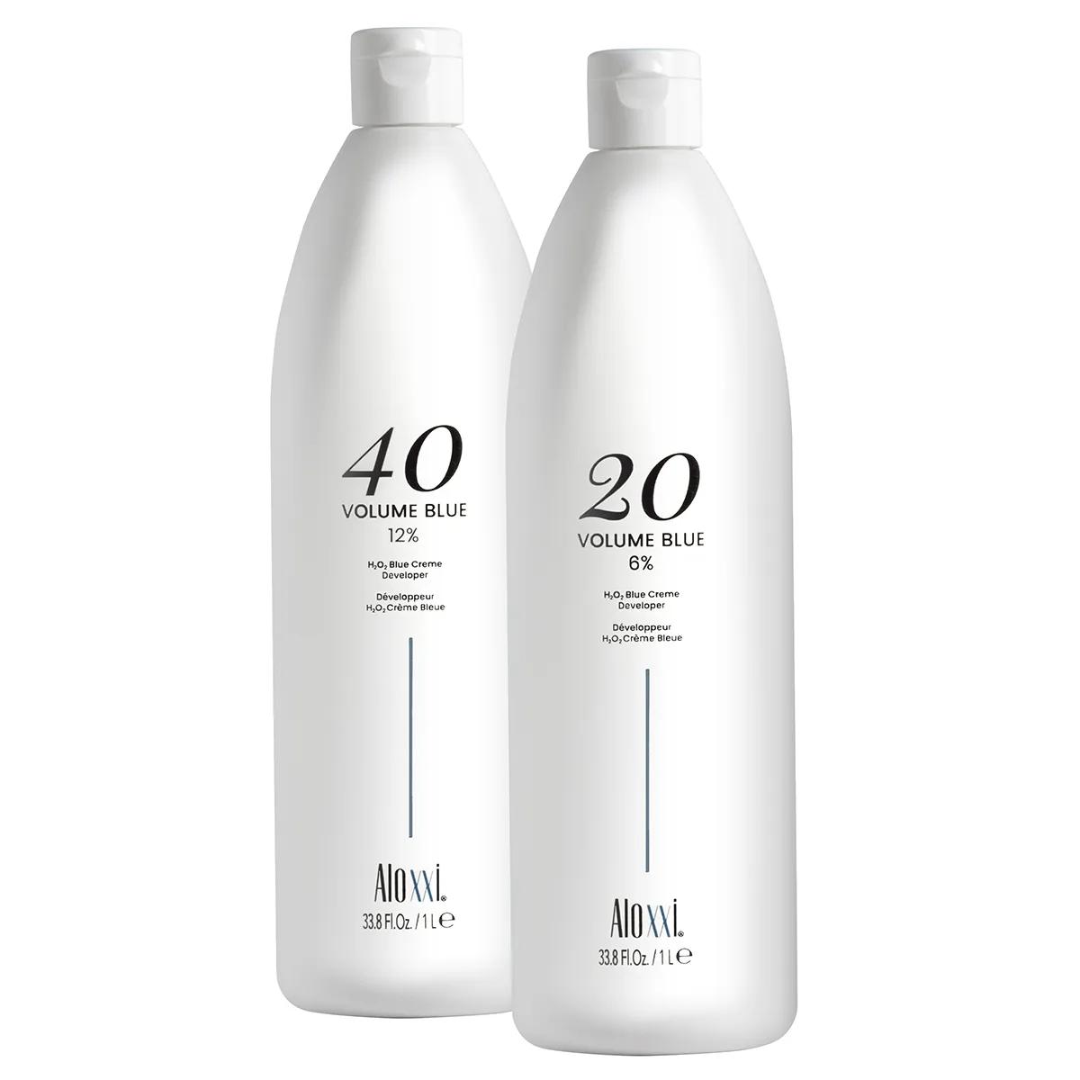 Aloxxi H202 Creme Developer 1L Blue Group