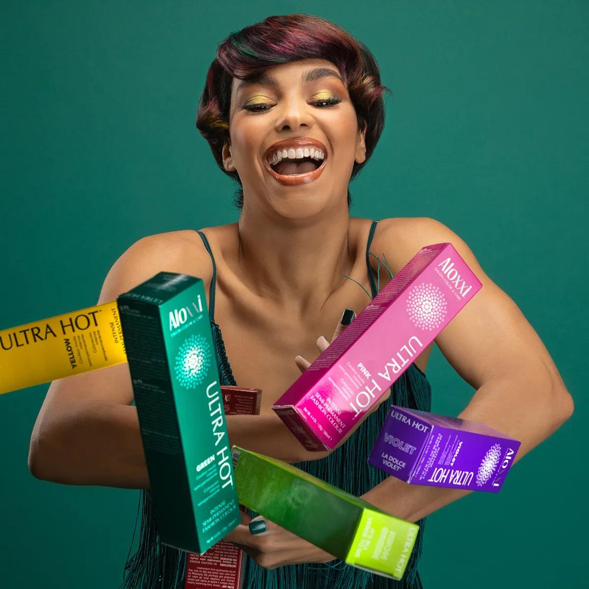 Aloxxi Ultra Hot Semi-Permanent Colour 125ml