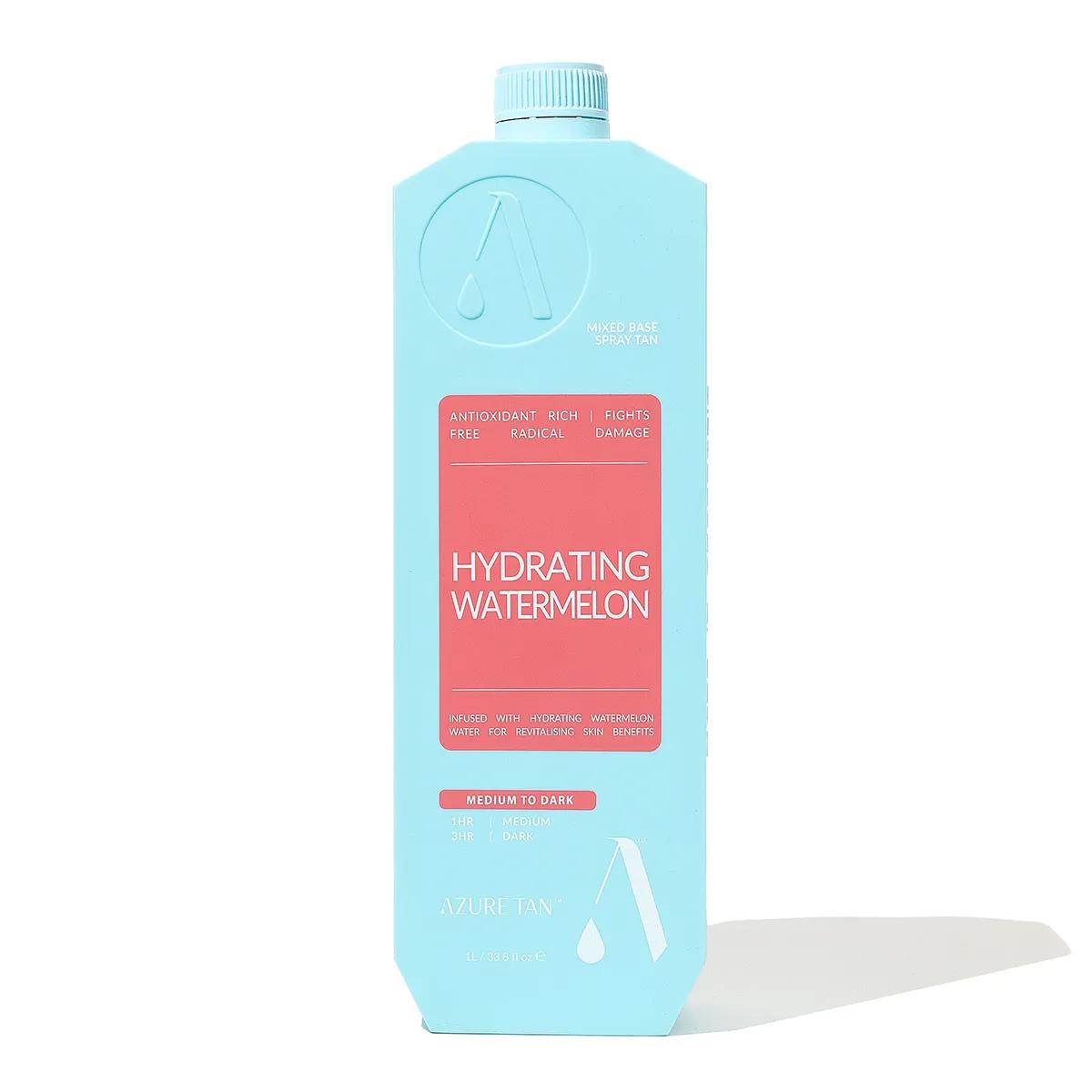 Azure Tan Pro Mist Hydrating Watermelon Medium to Dark 1L