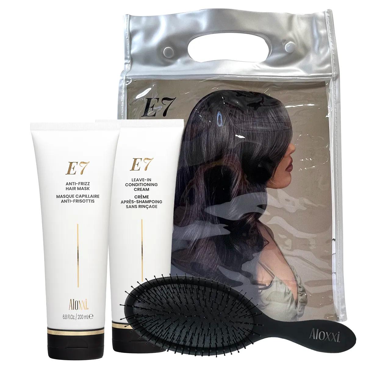 Aloxxi E7 Hair Mask & Conditioning Cream Duo Pack with Bonus Brush copy