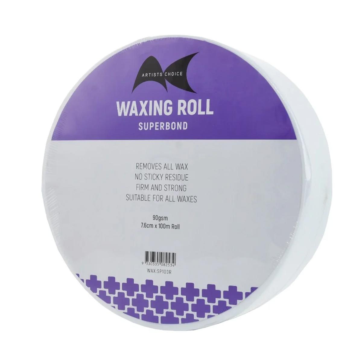 Artist Choice Superbond Waxing Roll 100m