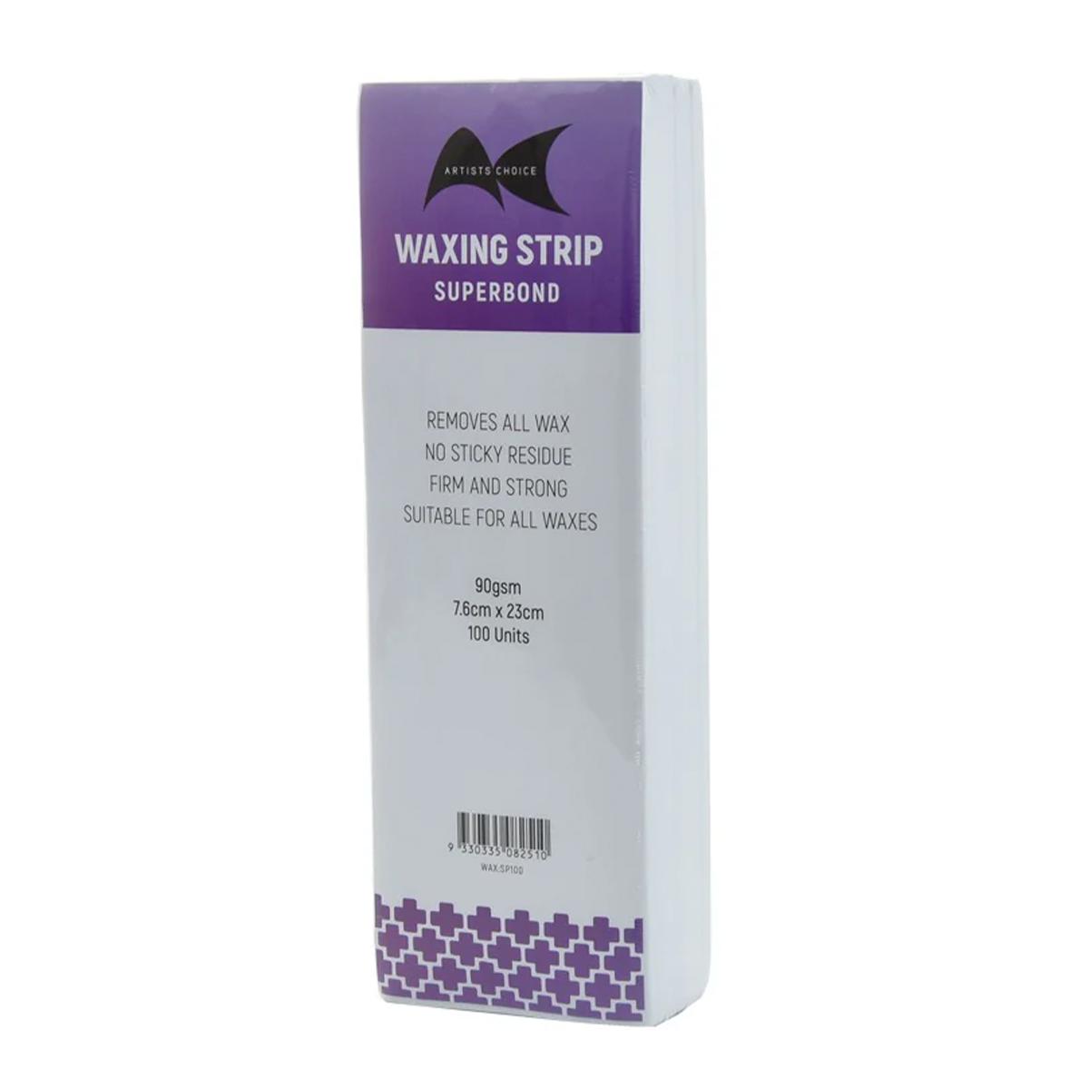 Artist Choice Superbond Waxing Strips 100pk