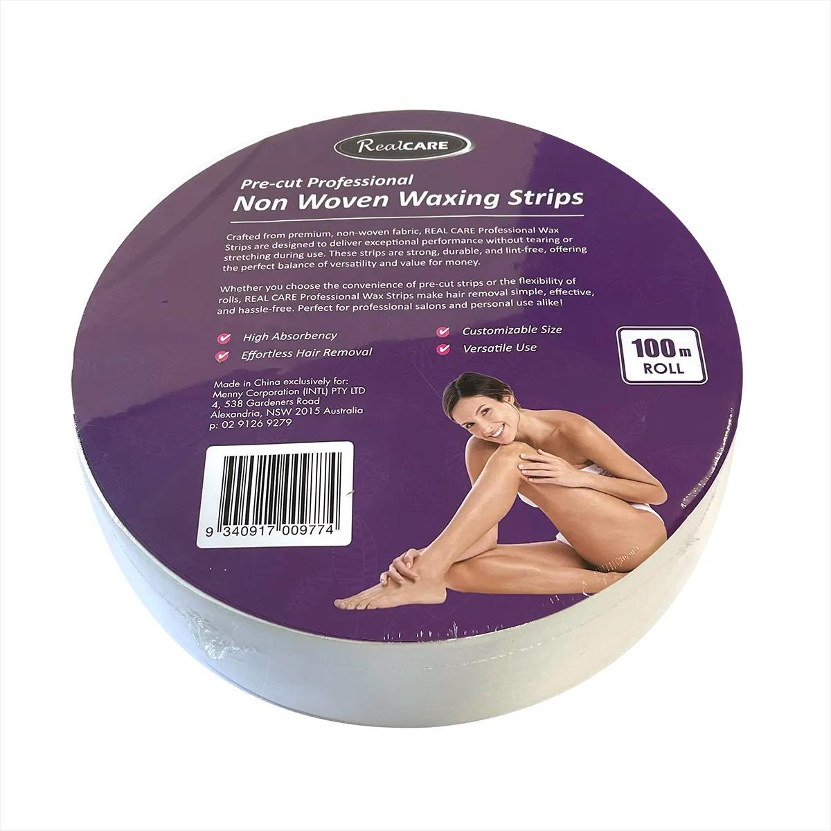 Real Care Non Woven Wax Roll 100m