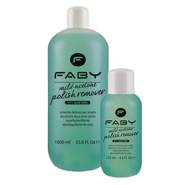 Faby Mild-Acetone Polish Remover with Aloe Vera