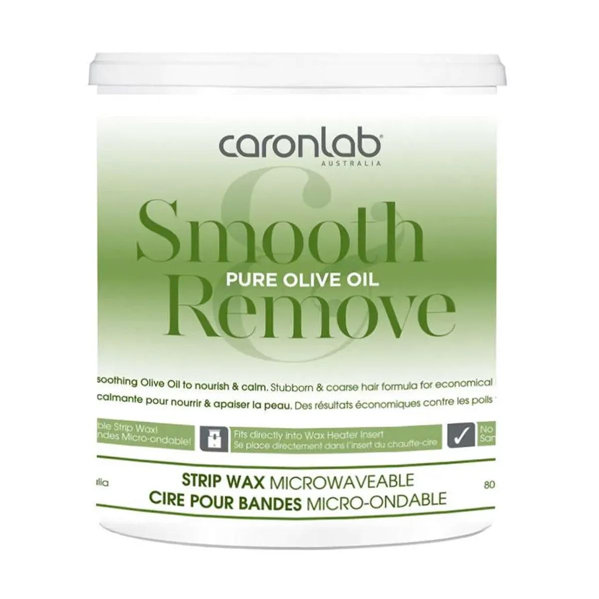 Caronlab Smooth & Remove Pure Olive Oil Strip Wax 800ml