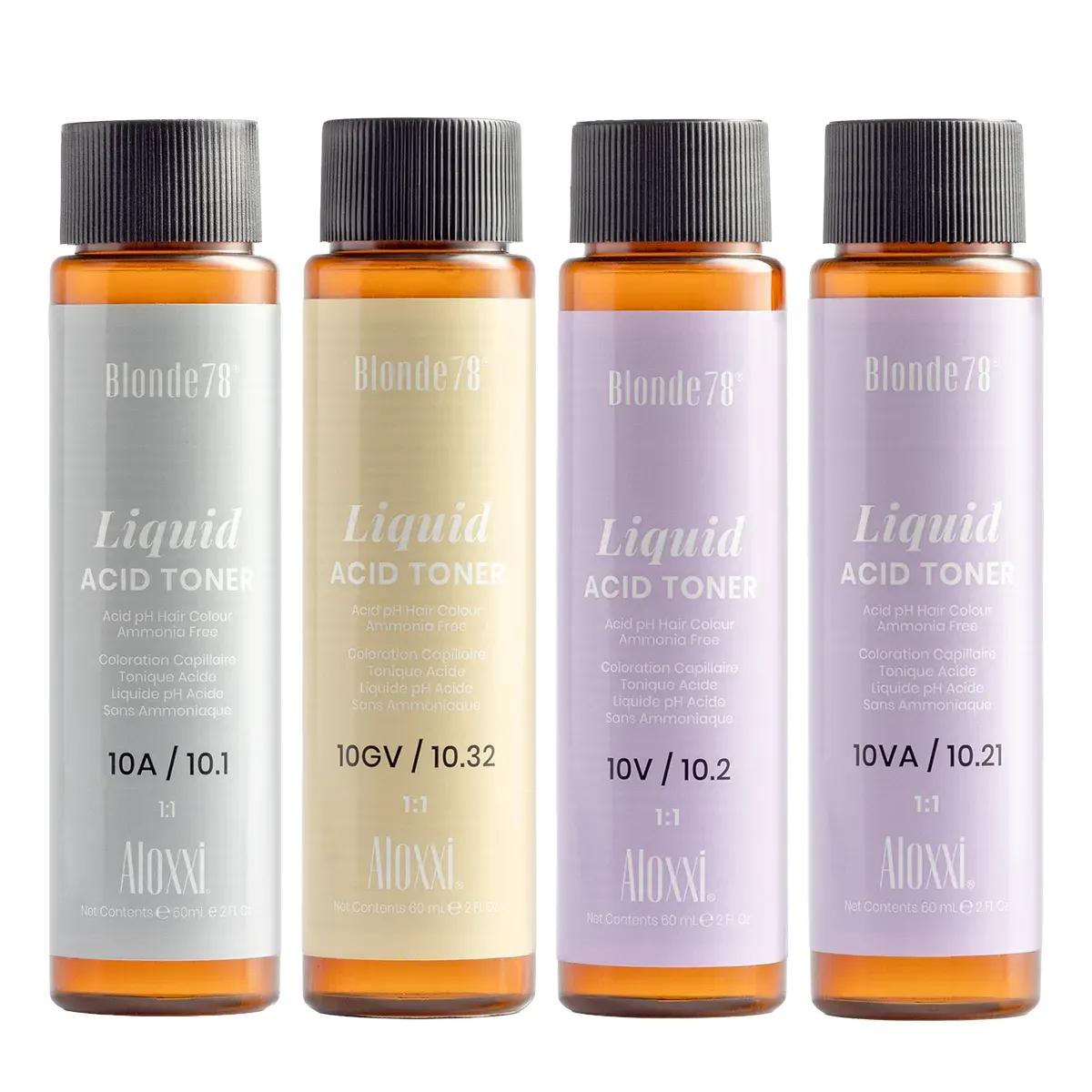 Aloxxi Blonde78 Liquid Acid Toner 60ml Group