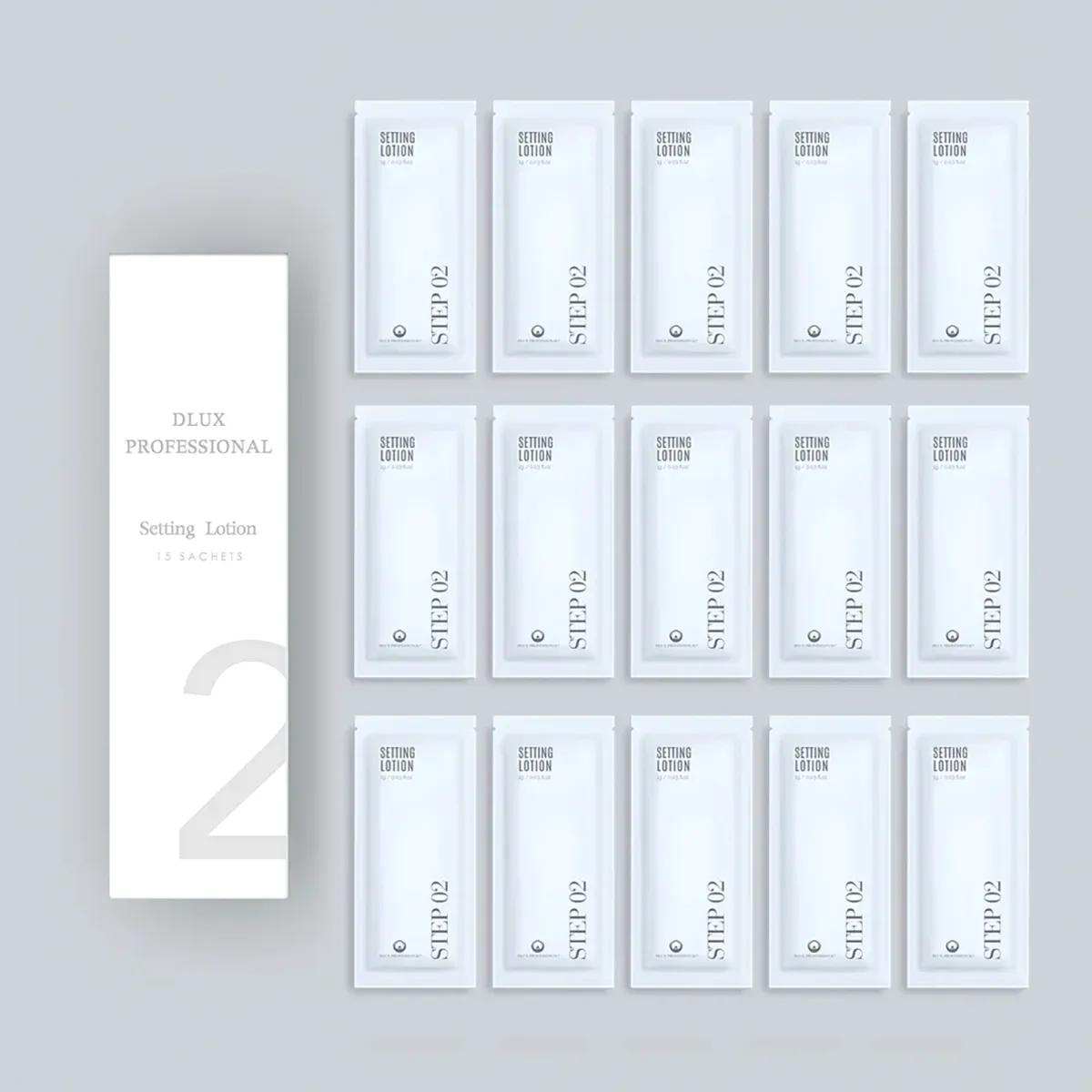 DLux Pro Illumination Lash Lift Refill No.2 Setting Lotion 15pk