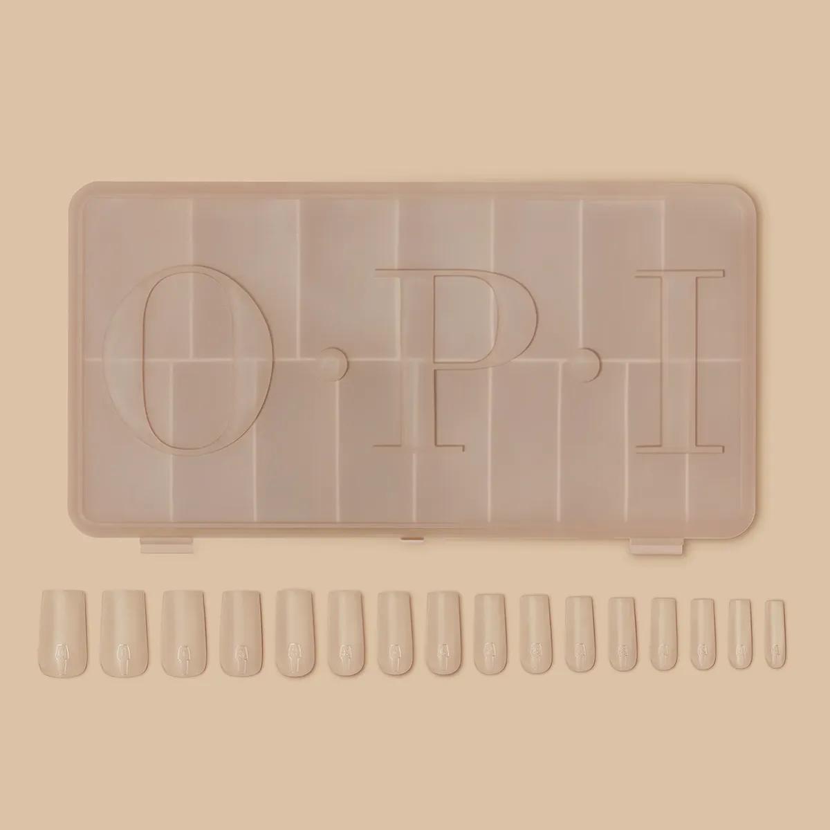 OPI GELevate Soft Gel Tips Square Medium 640 Tray