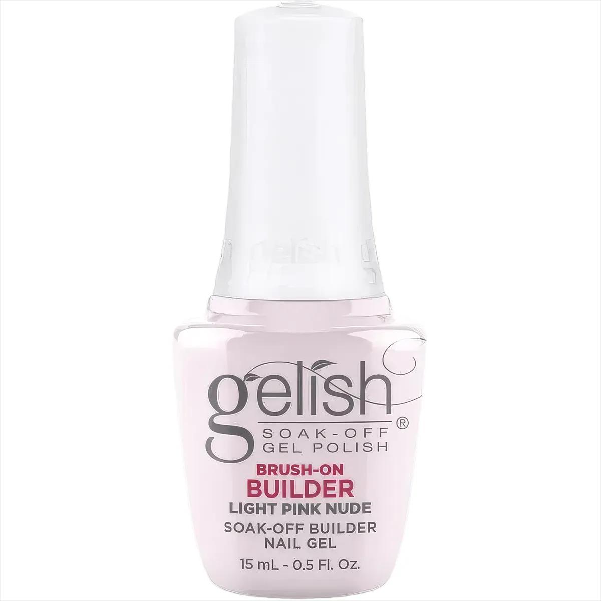 Gelish Pro Brush-On Builder Gel Light Pink Nude 15ml