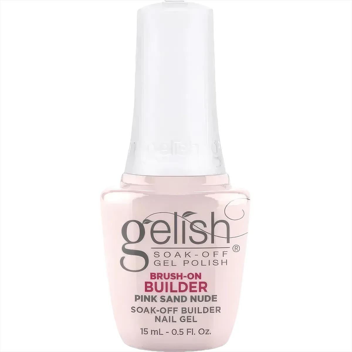 Gelish Pro Brush-On Builder Gel Pink Sand Nude 15ml
