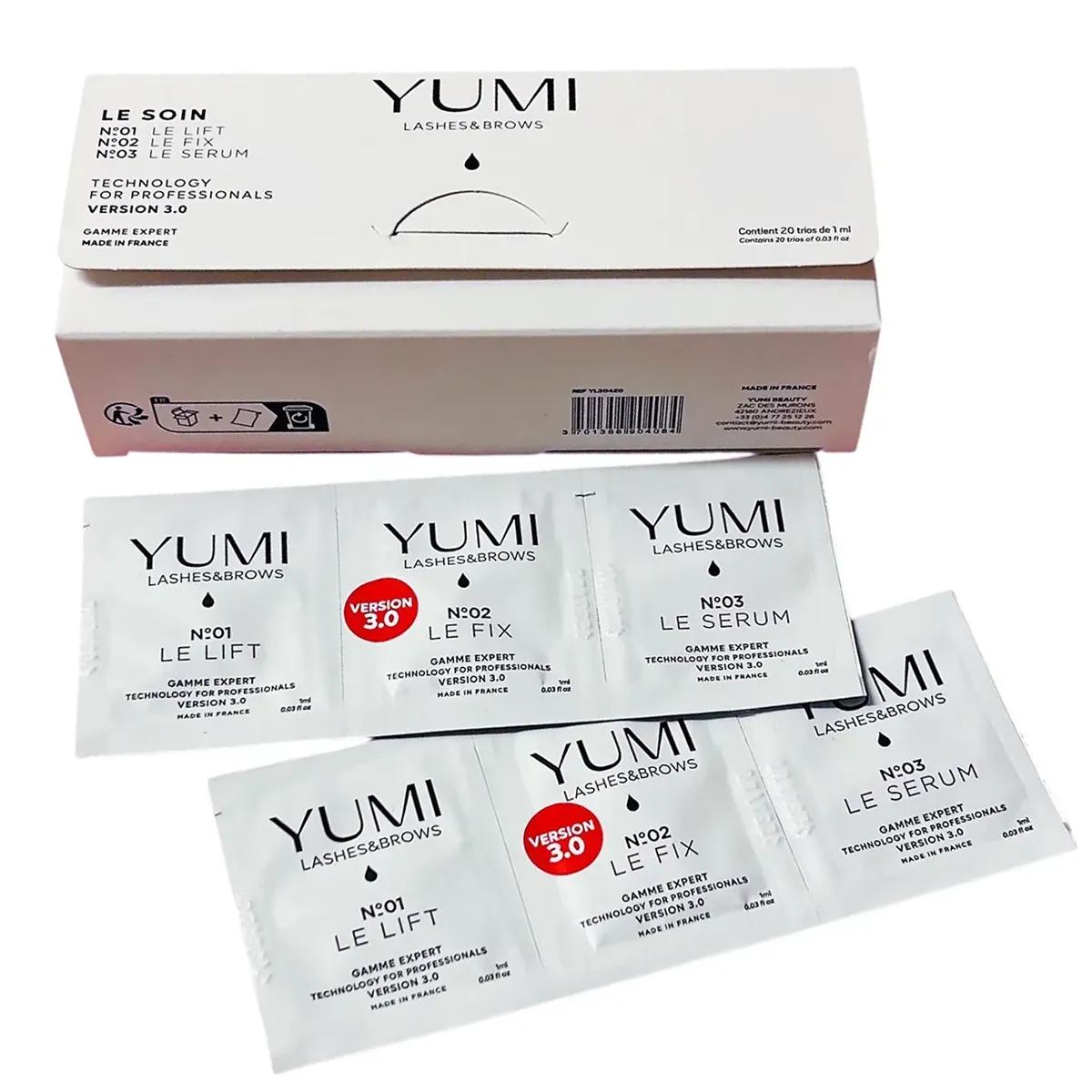 YUMI 3.0 Pro Lash & Brow Treatments 20pk
