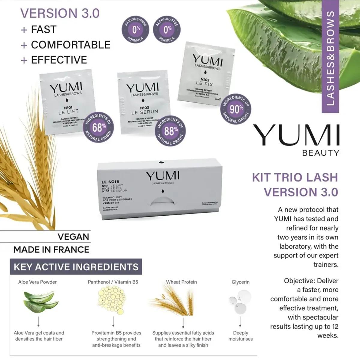 YUMI 3.0 Pro Lash & Brow Treatments