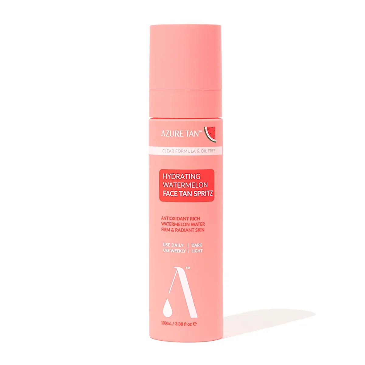 Azure Tan Hydrating Watermelon Face Tan Spritz 100ml