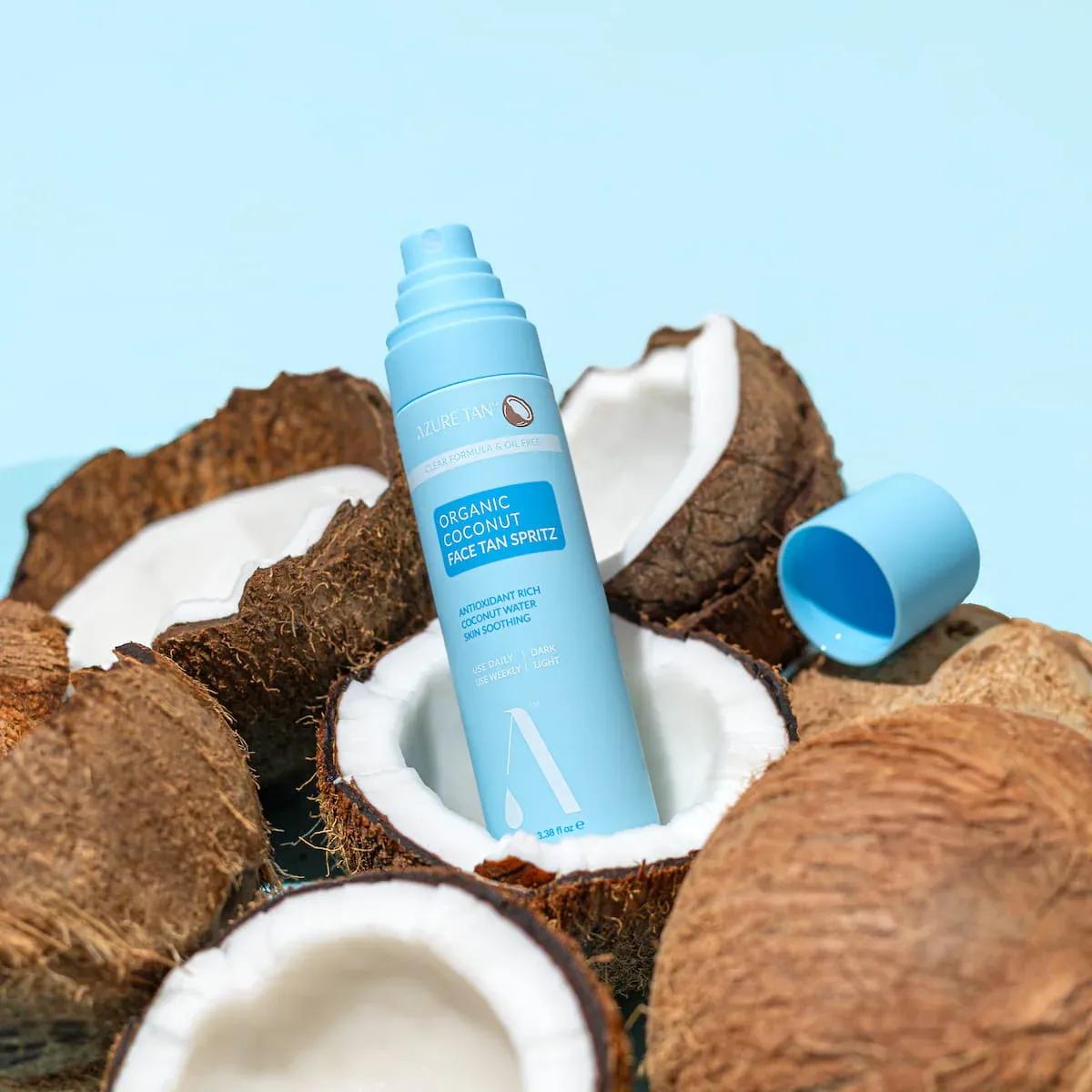 Azure Tan Organic Coconut Face Tan Spritz 100ml